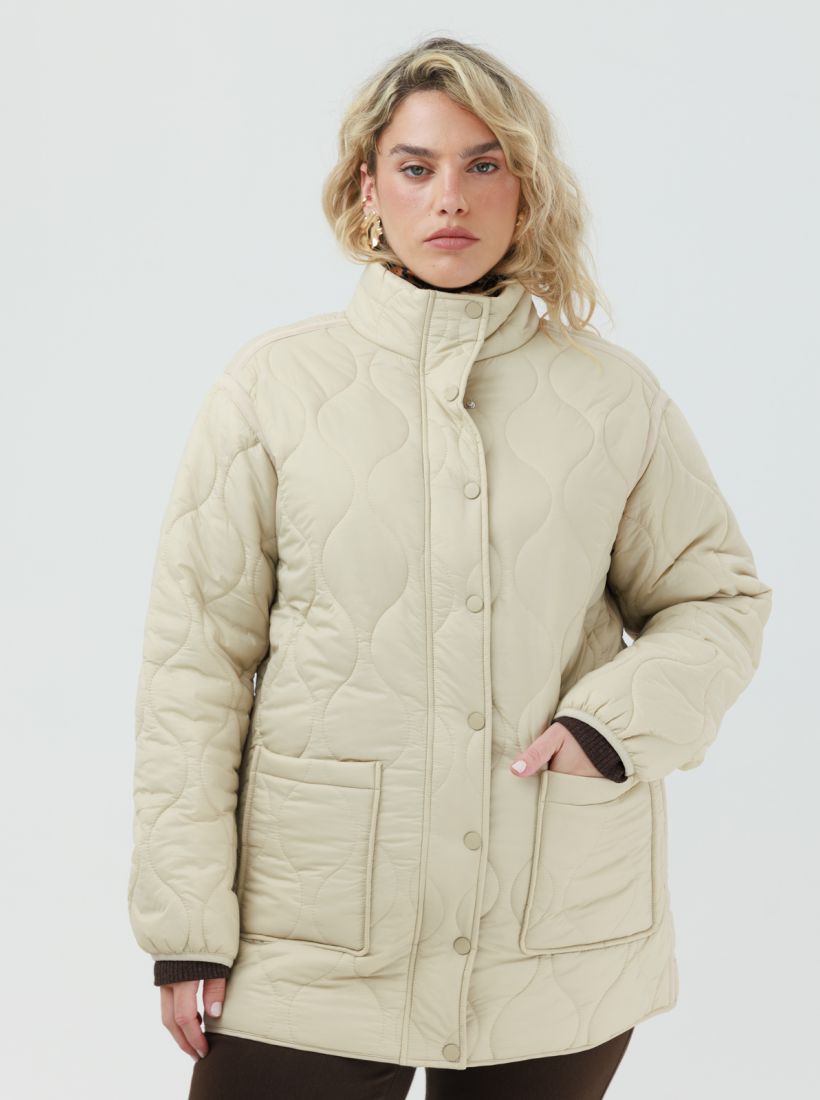 JUMP & ONOT,479.9000,מעיל קווילט קצר עם כיסים,in-stock