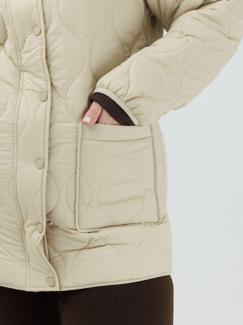 JUMP & ONOT,479.9000,מעיל קווילט קצר עם כיסים,in-stock