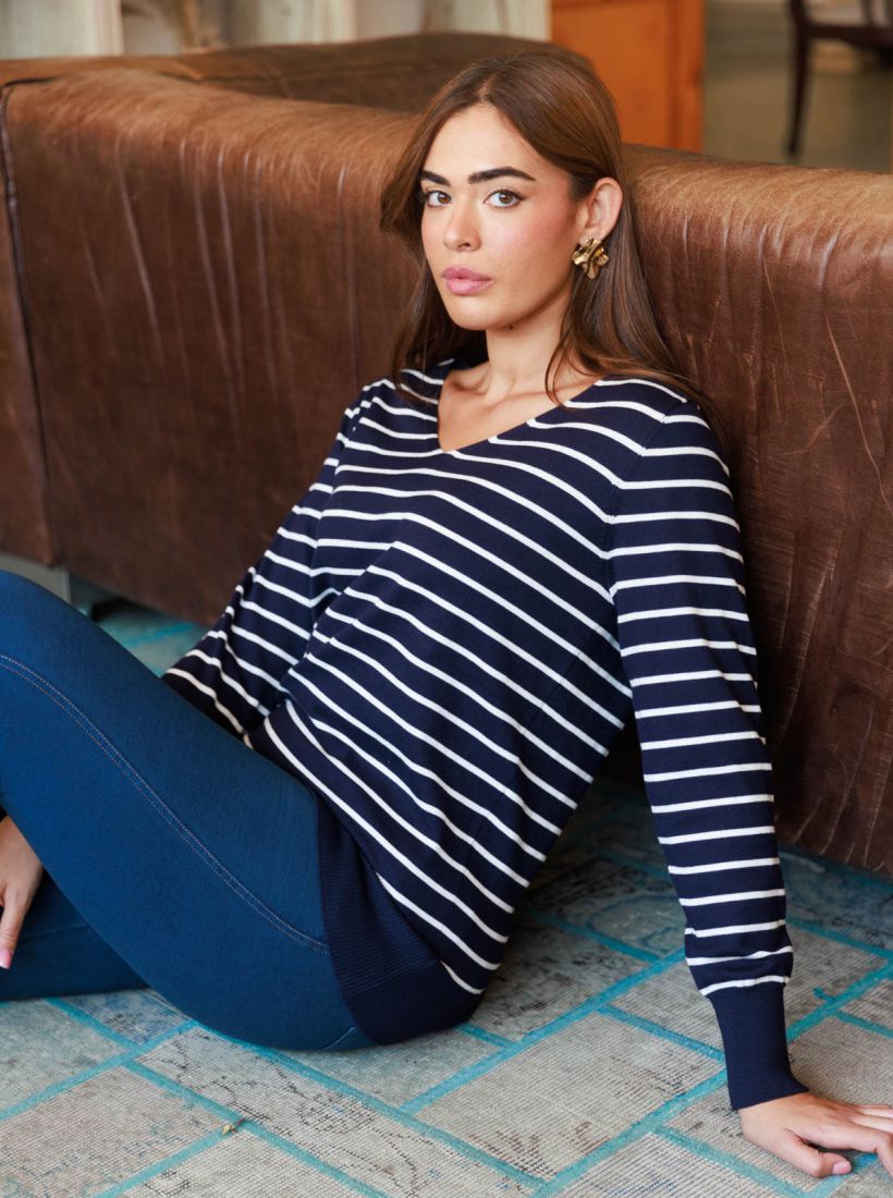 JUMP & ONOT,159.9000,סריג V פרומו,in-stock