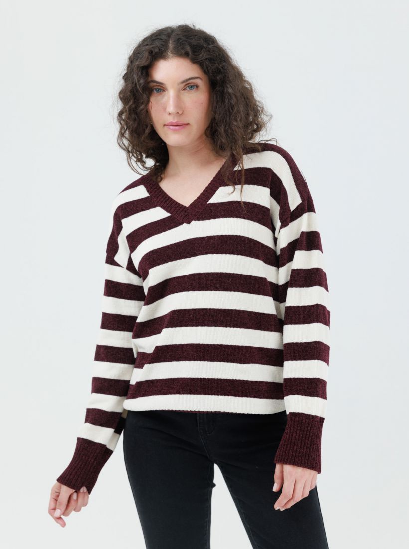 JUMP & ONOT,249.9000,סריג שניל פסים,in-stock