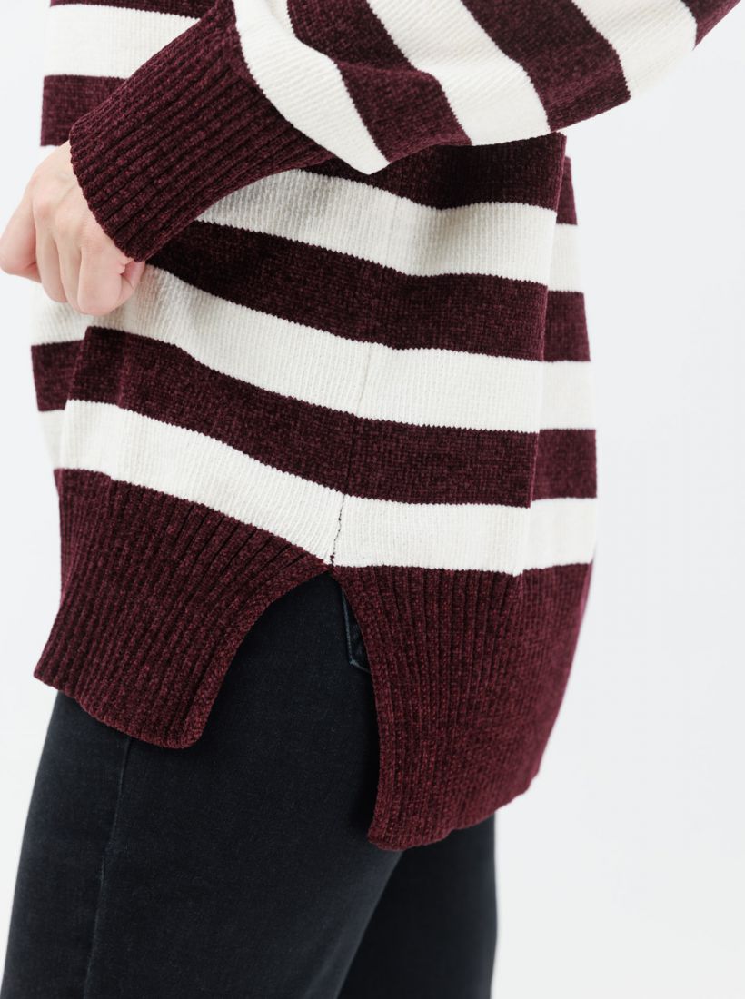 JUMP & ONOT,249.9000,סריג שניל פסים,in-stock