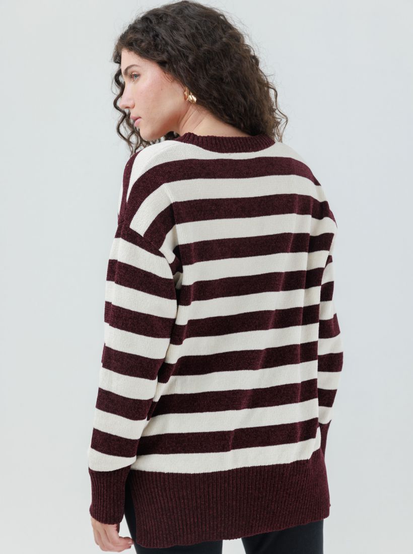 JUMP & ONOT,249.9000,סריג שניל פסים,in-stock