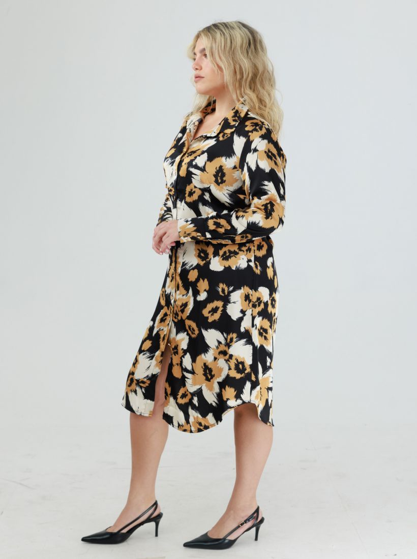 JUMP & ONOT,279.9000,שמלה מסאטן מודפסת,in-stock