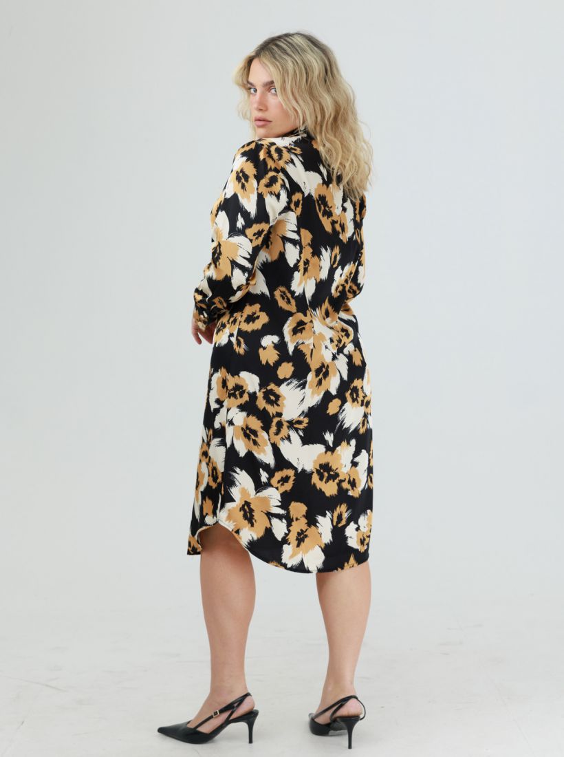 JUMP & ONOT,279.9000,שמלה מסאטן מודפסת,in-stock