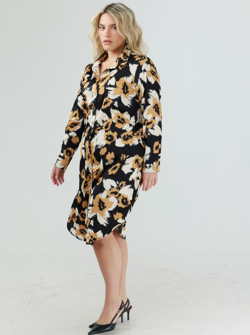 JUMP & ONOT,279.9000,שמלה מסאטן מודפסת,in-stock