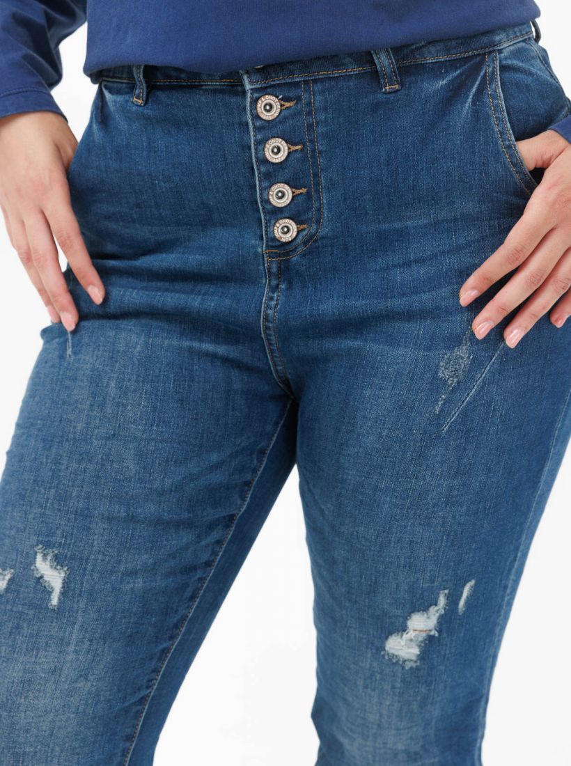 JUMP & ONOT,349.9000,גינס BOYFRIEND חתכים,in-stock