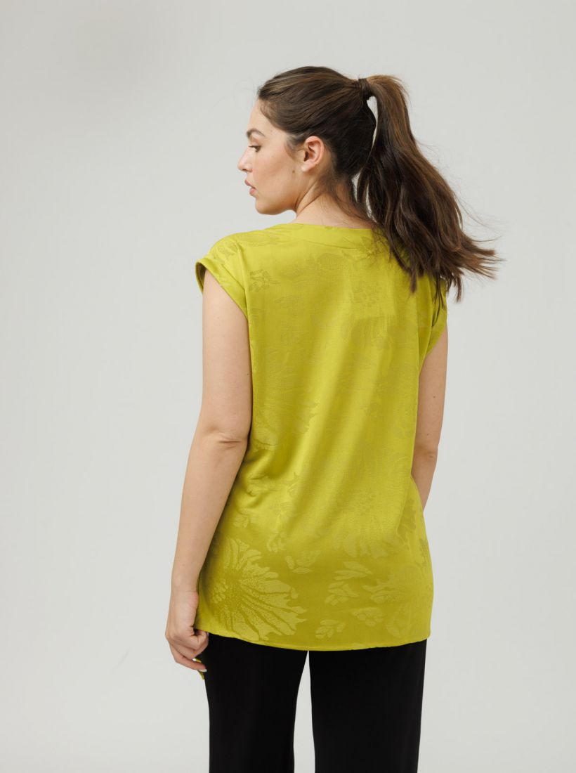 JUMP & ONOT,279.9000,טוניקה אסימטרית כיווץ צד,in-stock