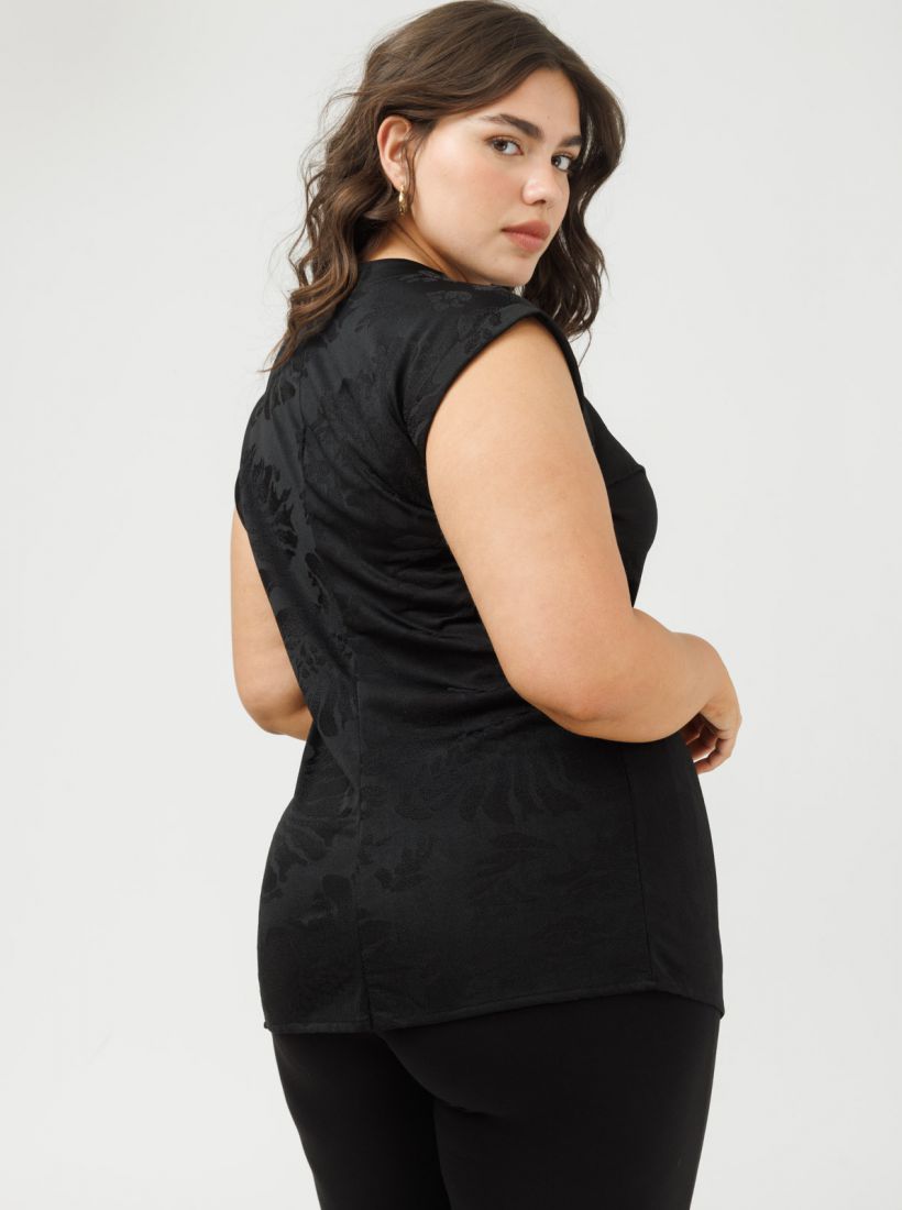 JUMP & ONOT,279.9000,טוניקה אסימטרית כיווץ צד,in-stock