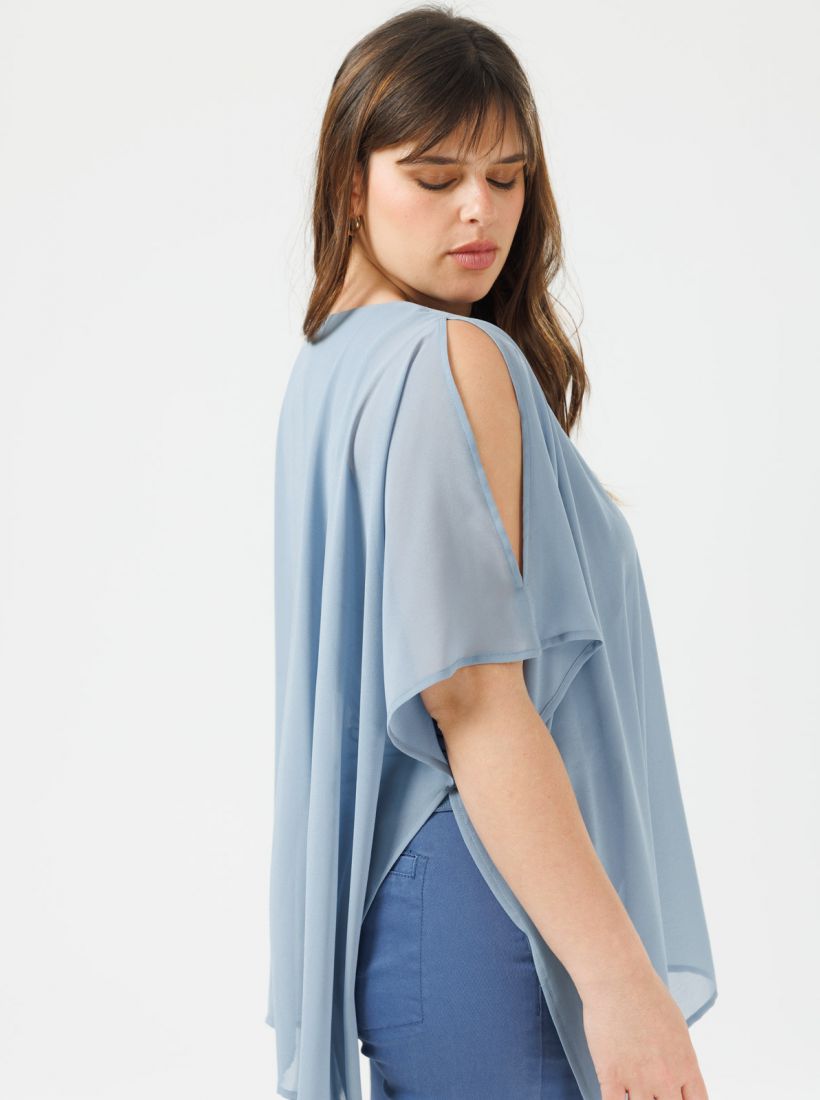 JUMP & ONOT,279.9000,טוניקה שילוב שיפון,in-stock