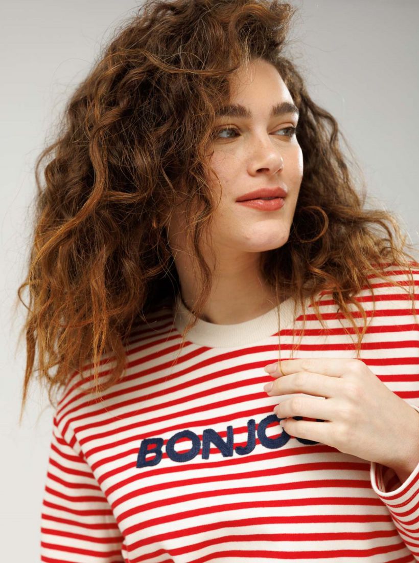 JUMP & ONOT,229.9000,טוניקה פסים שילוב אריג,in-stock