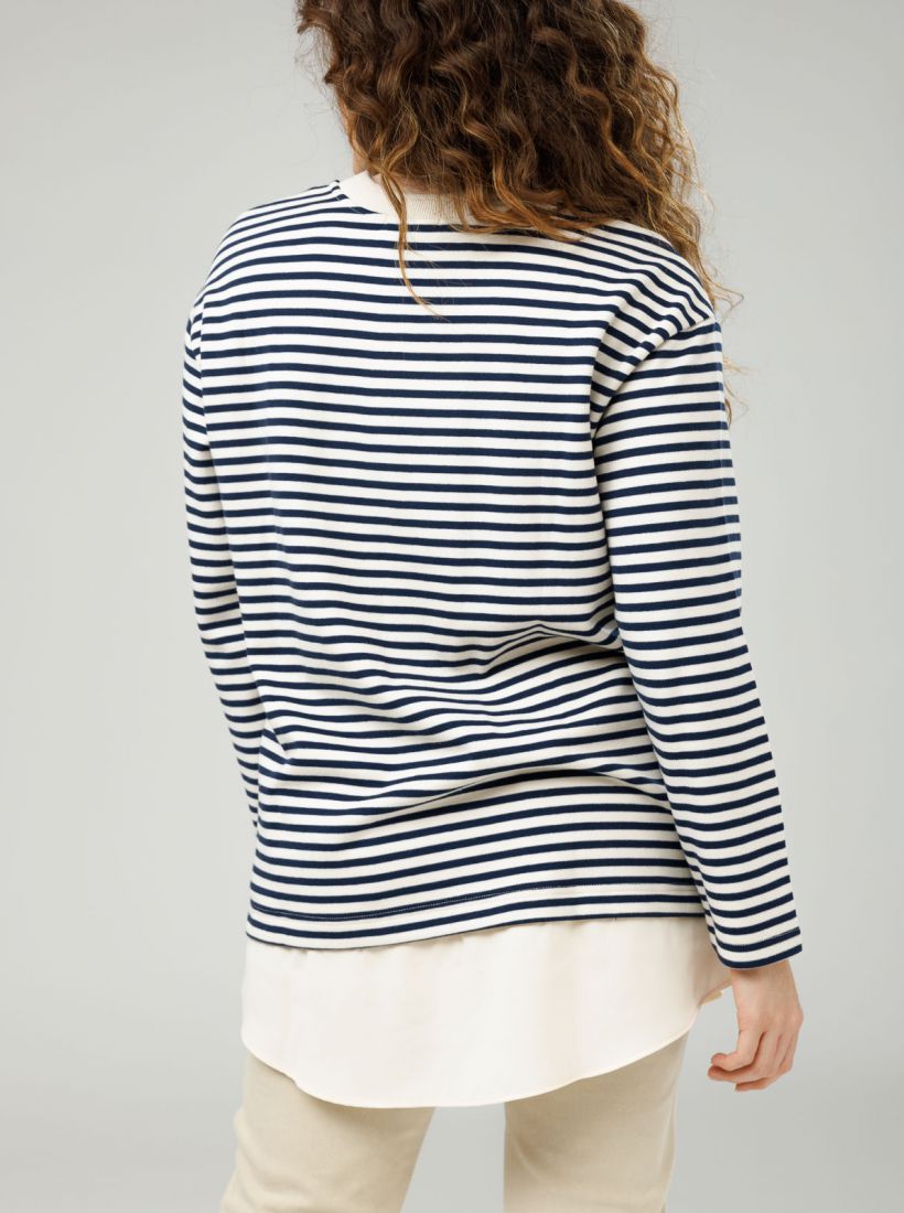 JUMP & ONOT,229.9000,טוניקה פסים שילוב אריג,in-stock