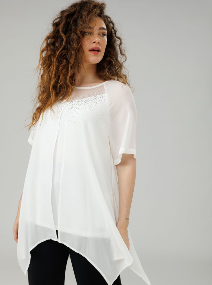 JUMP & ONOT,279.9000,טוניקה עם חלק עליון מתנפנף,in-stock