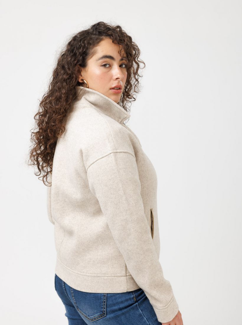 JUMP & ONOT,449.9000,מעיל אופנוענים קצר דמוי צמר,in-stock