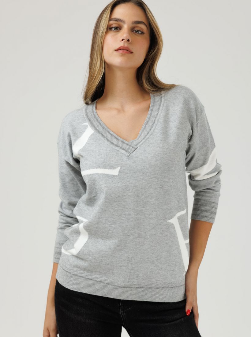 JUMP & ONOT,279.9000,סריג דפוס לורקס LOVE,in-stock