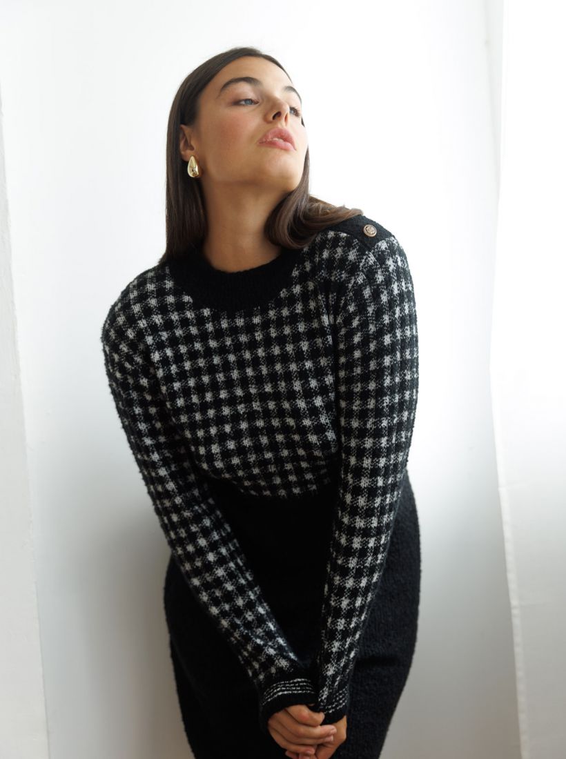 JUMP & ONOT,349.9000,שמלת סריג פפיטה כפתורים,in-stock