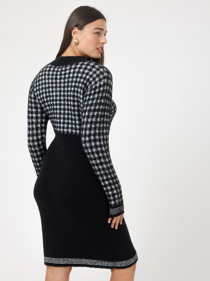 JUMP & ONOT,349.9000,שמלת סריג פפיטה כפתורים,in-stock