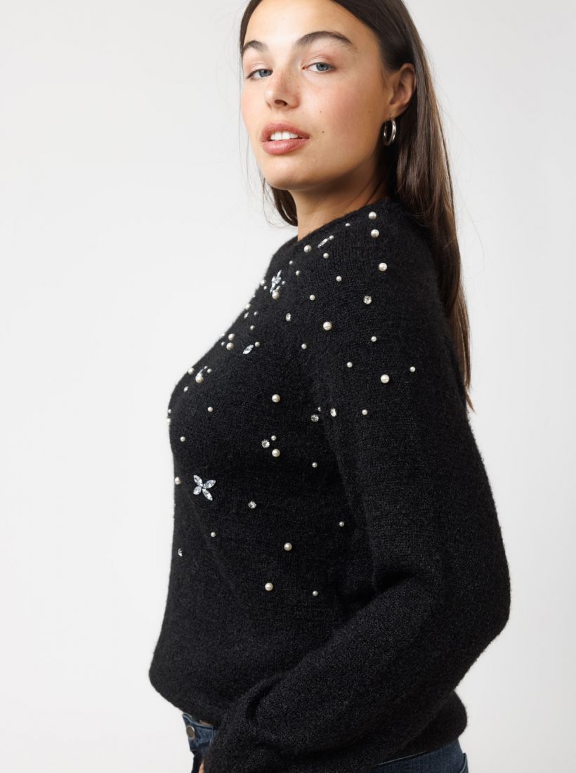 JUMP & ONOT,279.9000,סריג משובץ אבנים,in-stock