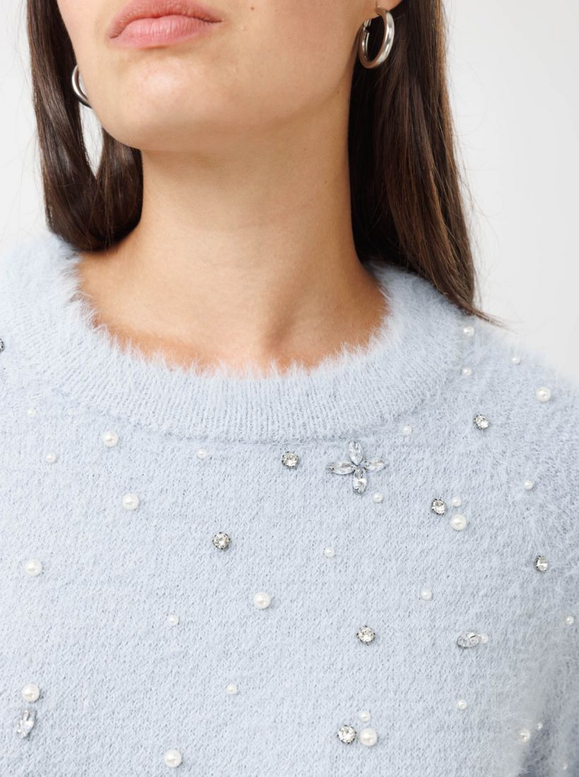 JUMP & ONOT,279.9000,סריג משובץ אבנים,in-stock