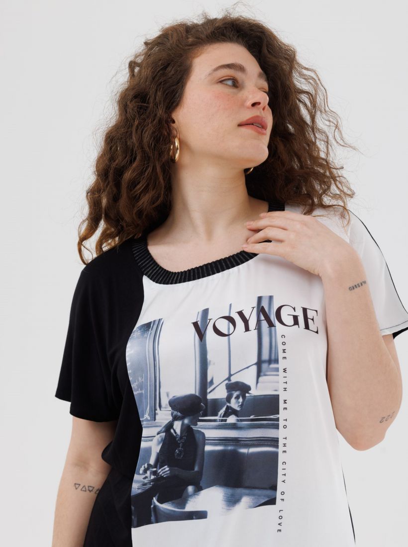 JUMP & ONOT,229.9000,טוניקה שילוב בדים,in-stock