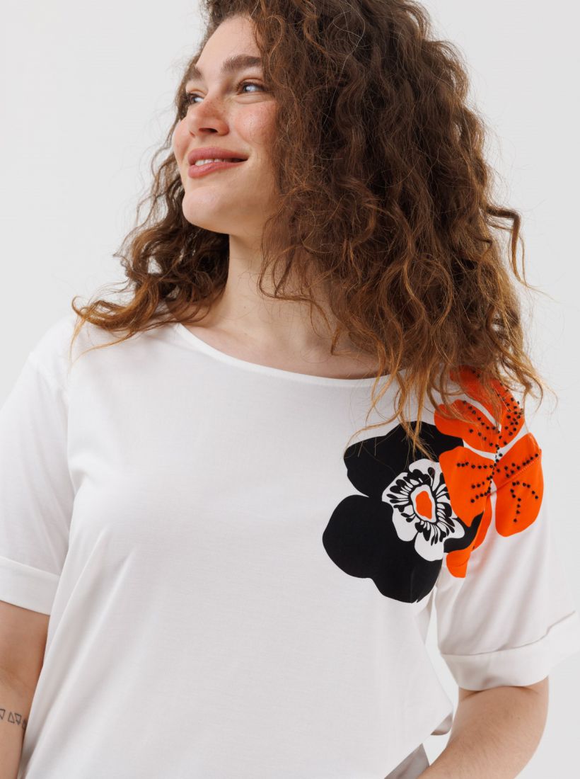 JUMP & ONOT,249.9000,טוניקה דפוס פרח ענק,in-stock