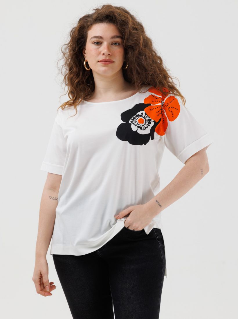 JUMP & ONOT,249.9000,טוניקה דפוס פרח ענק,in-stock