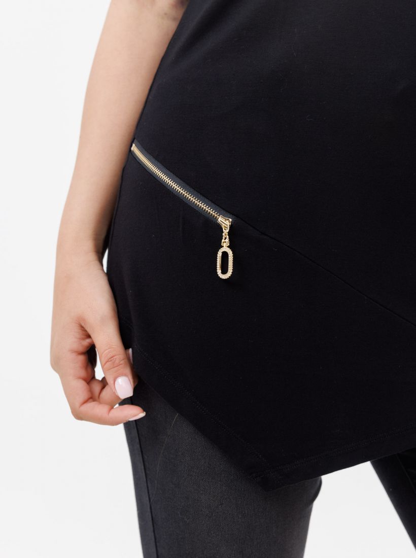 JUMP & ONOT,249.9000,טוניקה אסימטרי עם רוכסנים,in-stock