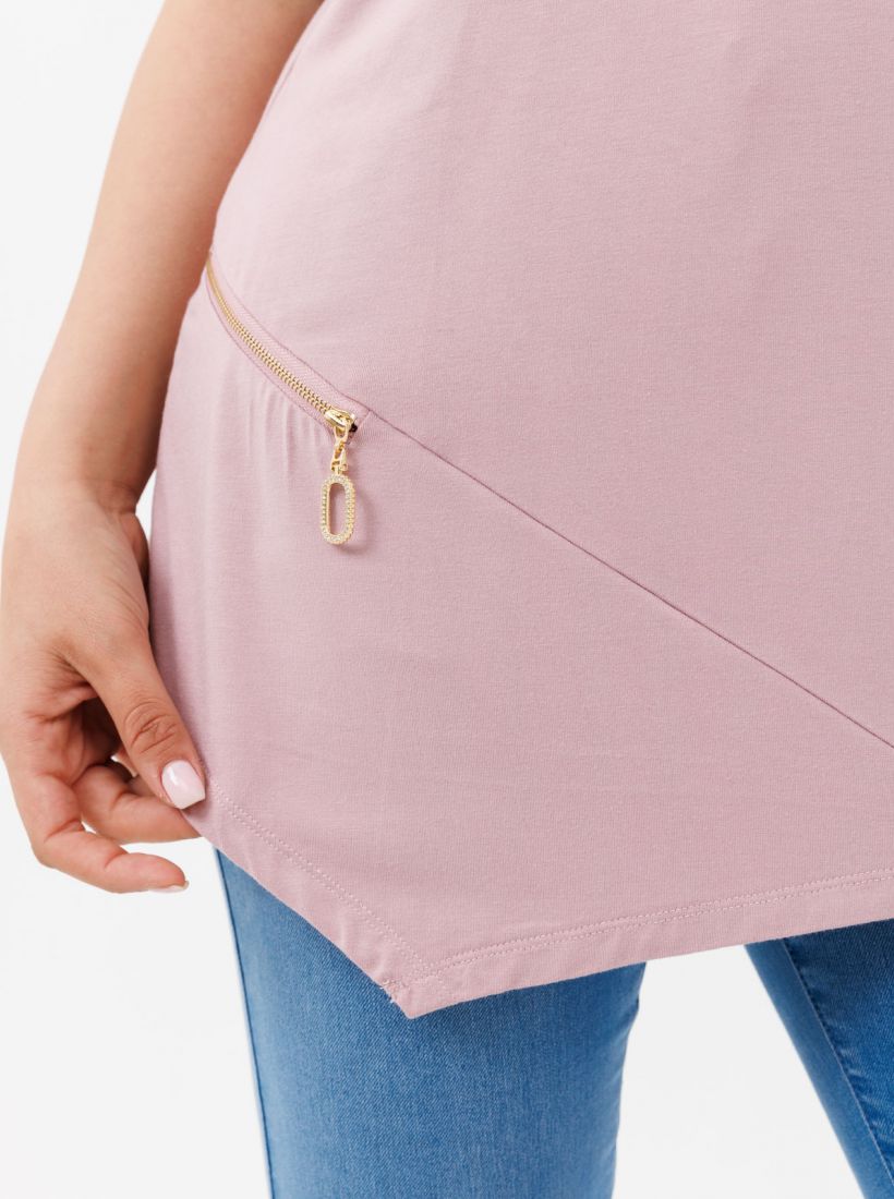 JUMP & ONOT,249.9000,טוניקה אסימטרי עם רוכסנים,in-stock