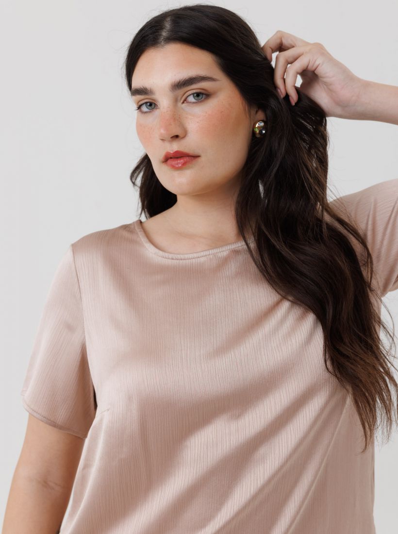 JUMP & ONOT,229.9000,טוניקה סאטן מקומט,in-stock