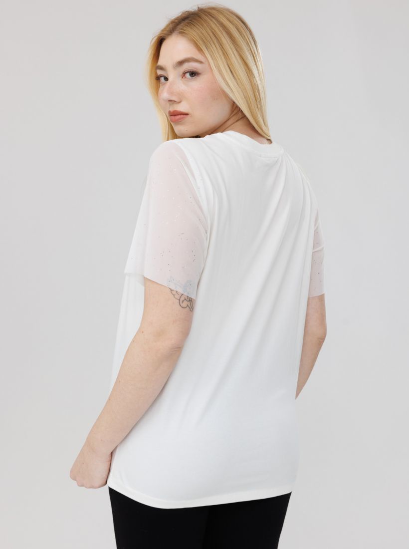 JUMP & ONOT,229.9000,חולצה שרוול רשת אבנים,in-stock