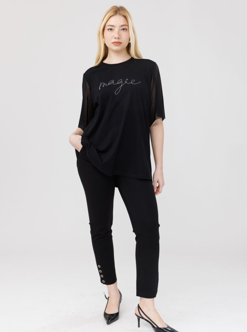 JUMP & ONOT,229.9000,חולצה שרוול רשת אבנים,in-stock