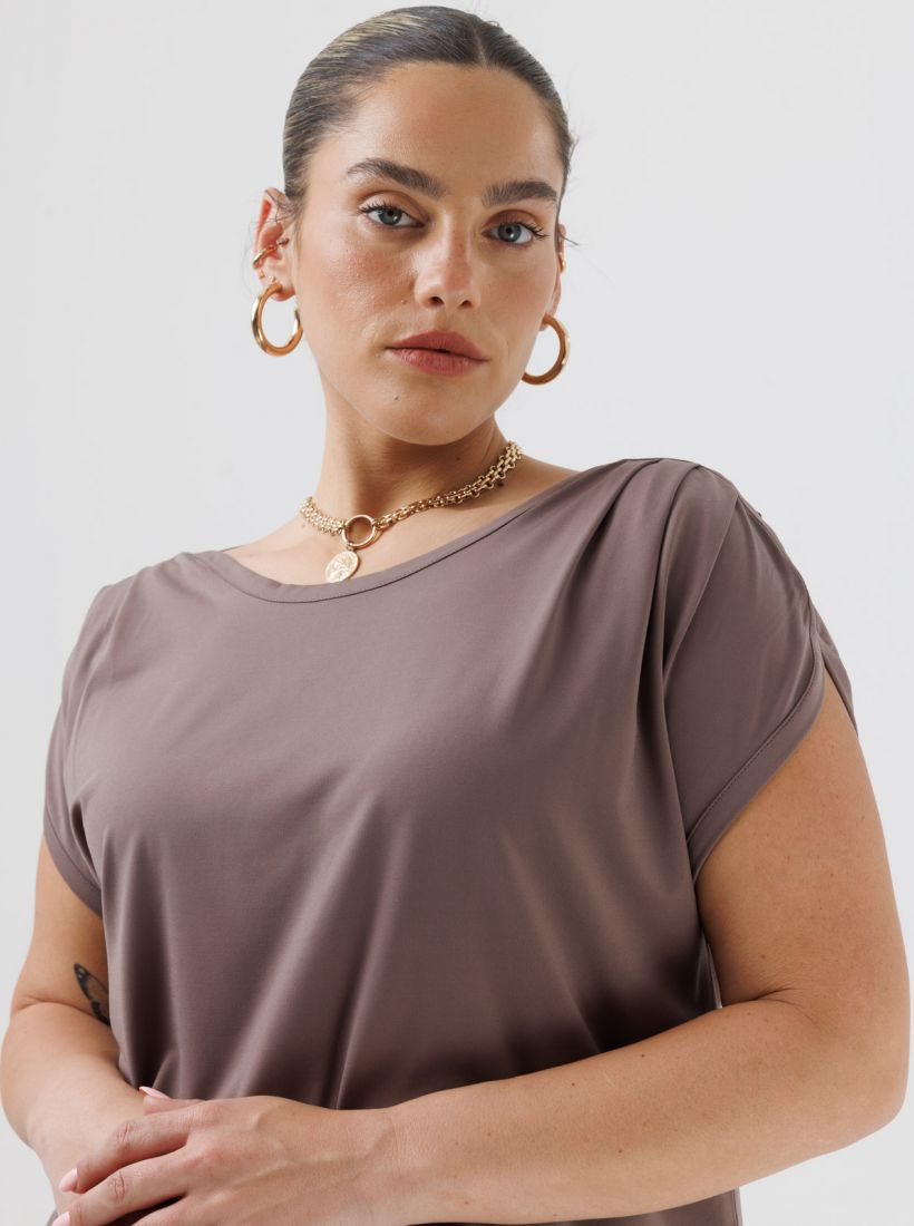 JUMP & ONOT,199.9000,חולצה V שרוול כיווץ,in-stock