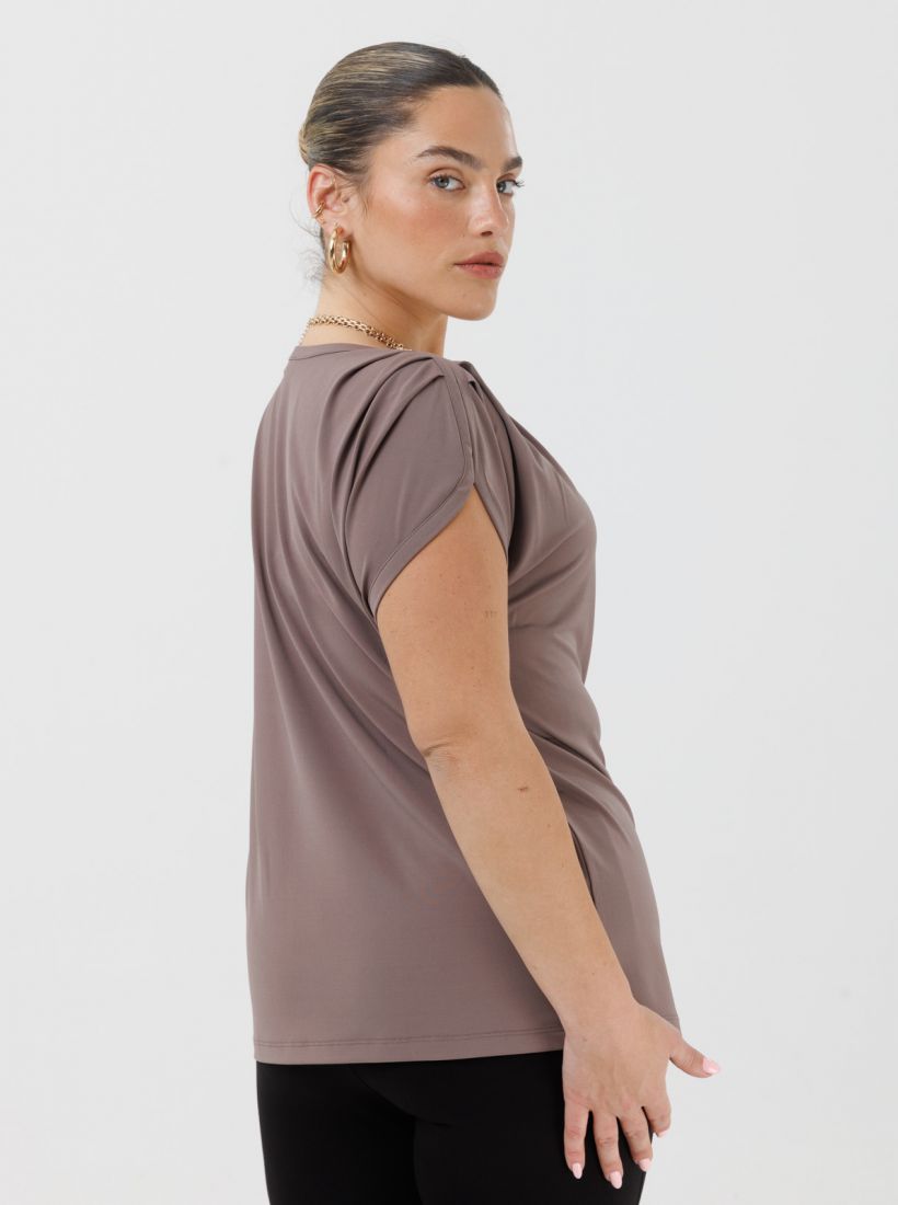 JUMP & ONOT,199.9000,חולצה V שרוול כיווץ,in-stock