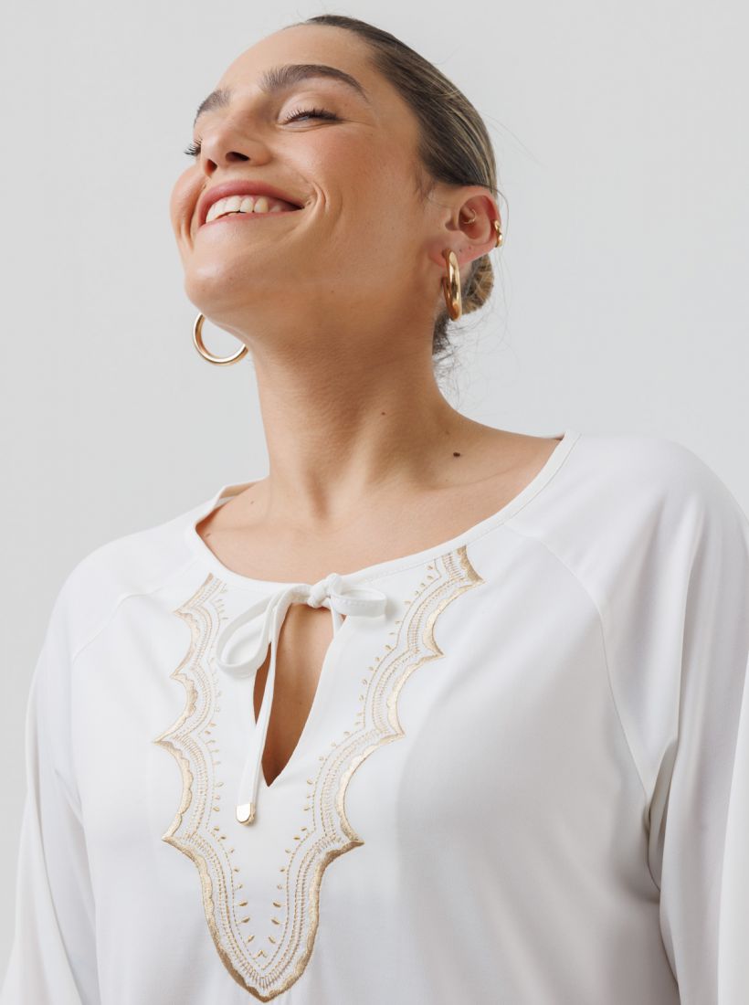 JUMP & ONOT,229.9000,חולצה עם רקמת זהב,in-stock