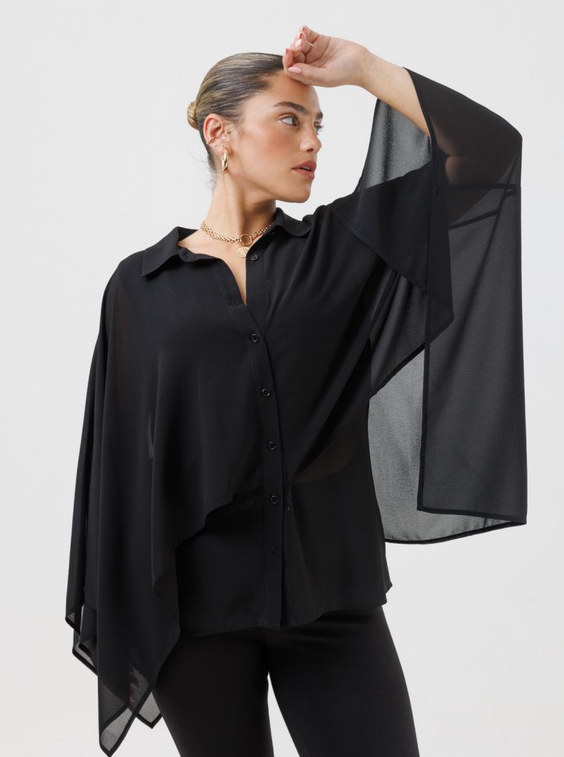 JUMP & ONOT,279.9000,חולצה שיפון שתי שכבות,in-stock