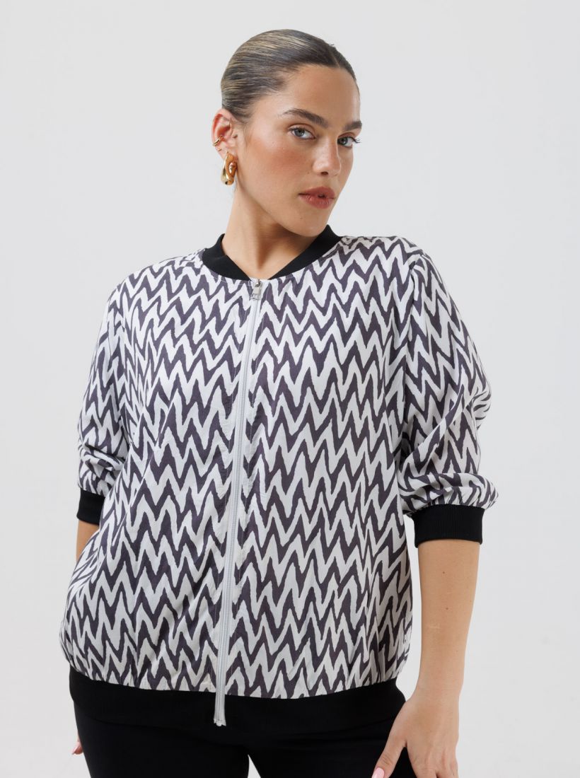 JUMP & ONOT,279.9000,עליונית דפוס רוכסן,in-stock