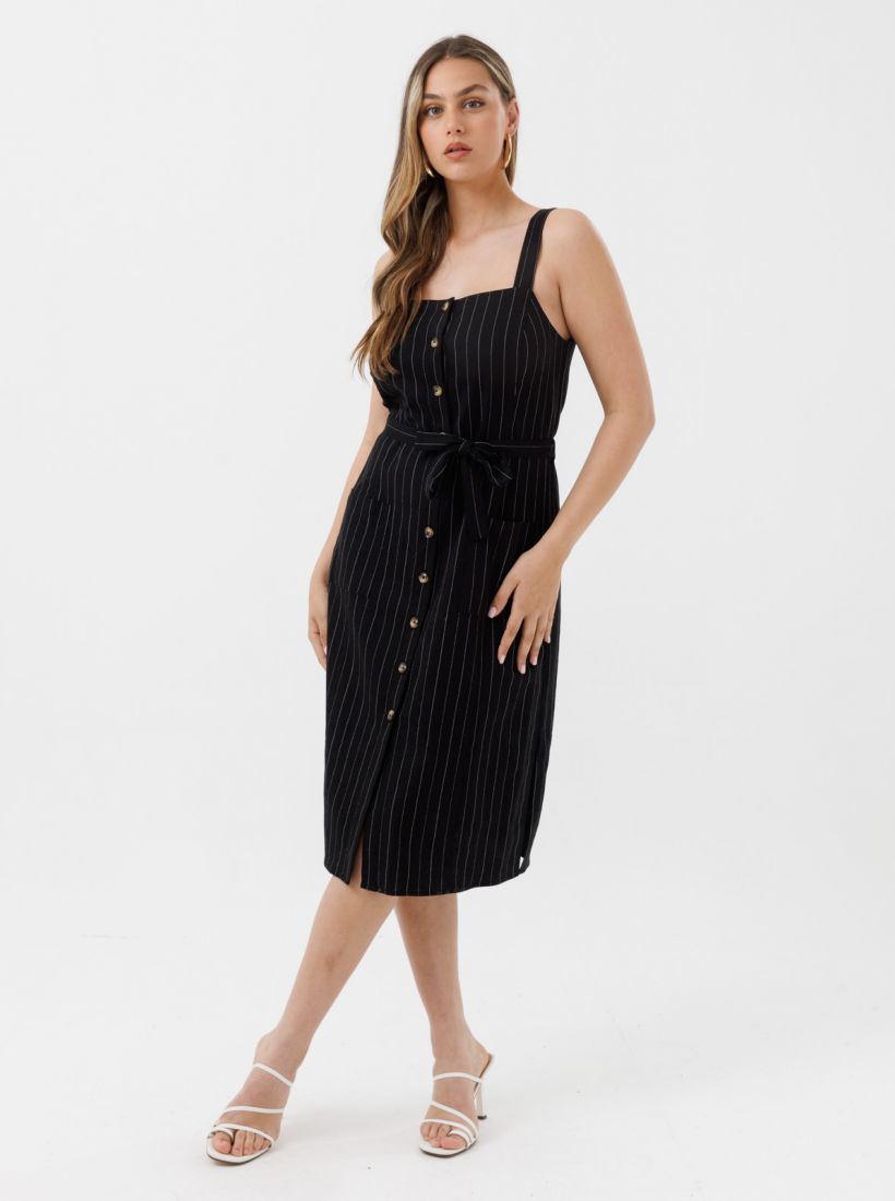 JUMP & ONOT,329.9000,שמלה פשתן כפתורים,in-stock