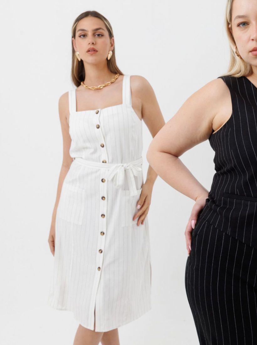 JUMP & ONOT,329.9000,שמלה פשתן כפתורים,in-stock