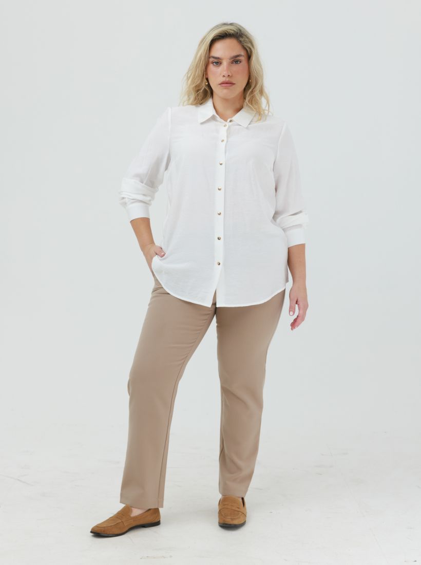 JUMP & ONOT,329.9000,מכנס מחויט אלסטי ללא חגורה,in-stock