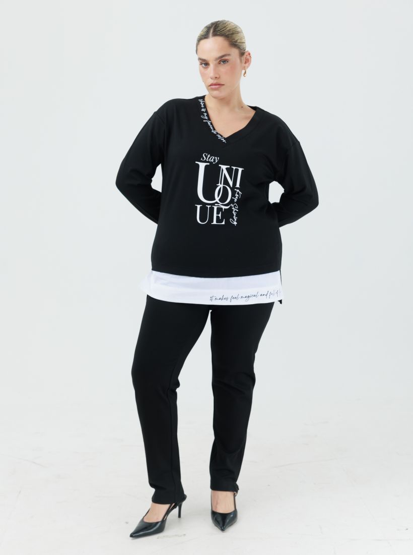 JUMP & ONOT,279.9000,טוניקה דפוס שילוב אריג,in-stock