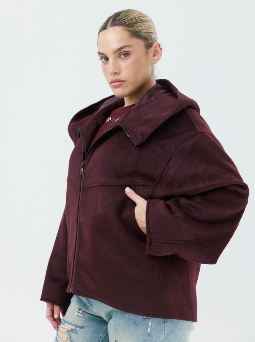 JUMP & ONOT,479.9000,מעיל צמר שרוול עטלף,in-stock