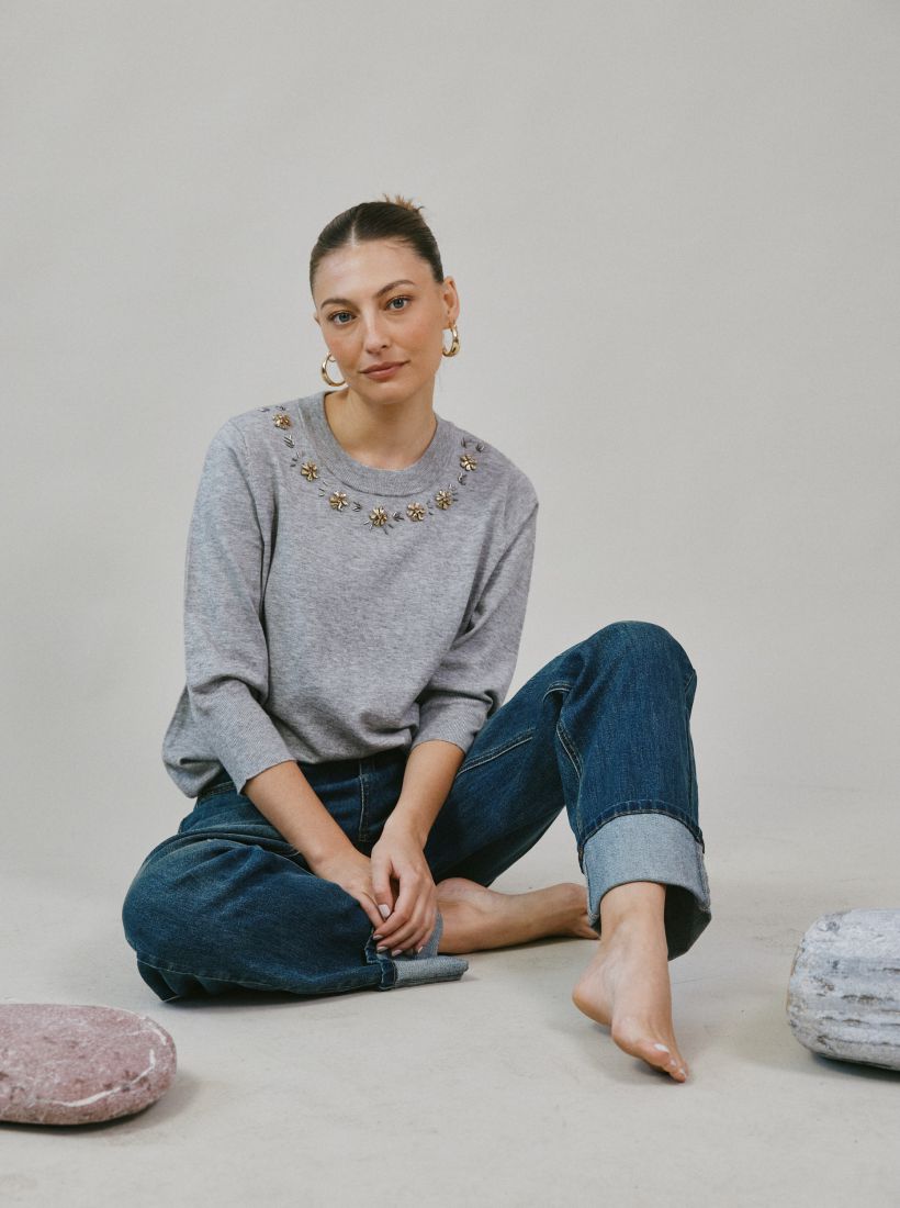 JUMP & ONOT,249.9000,סריג נפתח קריסטלים,in-stock