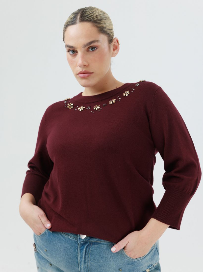 JUMP & ONOT,249.9000,סריג נפתח קריסטלים,in-stock