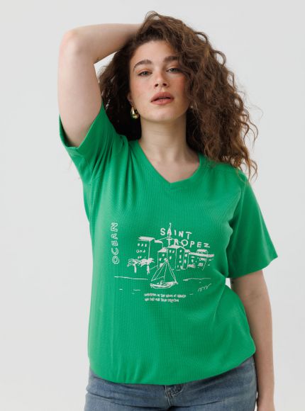 JUMP & ONOT,159.9000,חולצה בסיומת גומי עם דפוס,{quantity_and_stock_status}