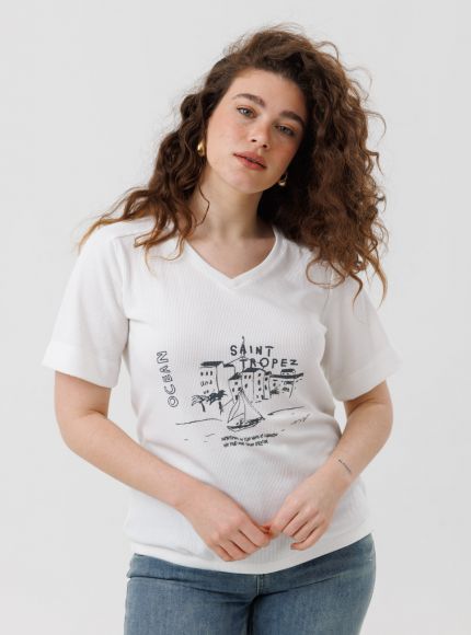 JUMP & ONOT,159.9000,חולצה בסיומת גומי עם דפוס,{quantity_and_stock_status}