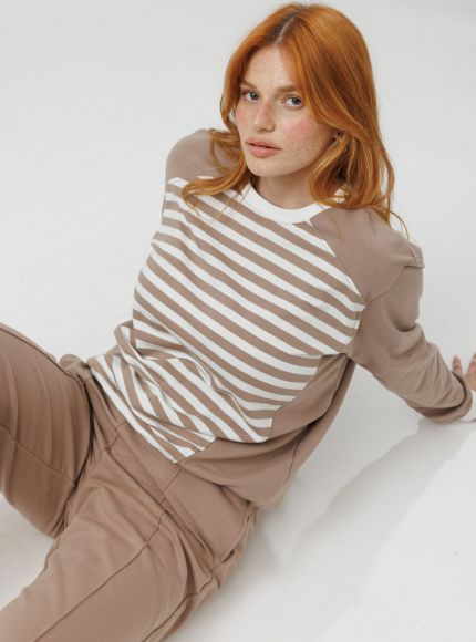 JUMP & ONOT,249.9000,אימונית שילוב בד פסיםעם,{quantity_and_stock_status}