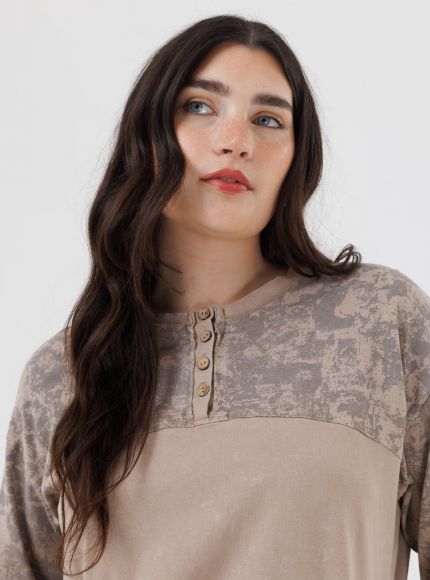 JUMP & ONOT,199.9000,חולצה שילוב דפוס מכפלת גומי סט,{quantity_and_stock_status}