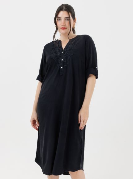 JUMP & ONOT,199.9000,גלביה שטופה עם רקמה פרומו,{quantity_and_stock_status}