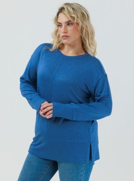 JUMP & ONOT,199.9000,סריג טוניקה עם ריב פרומו,{quantity_and_stock_status}