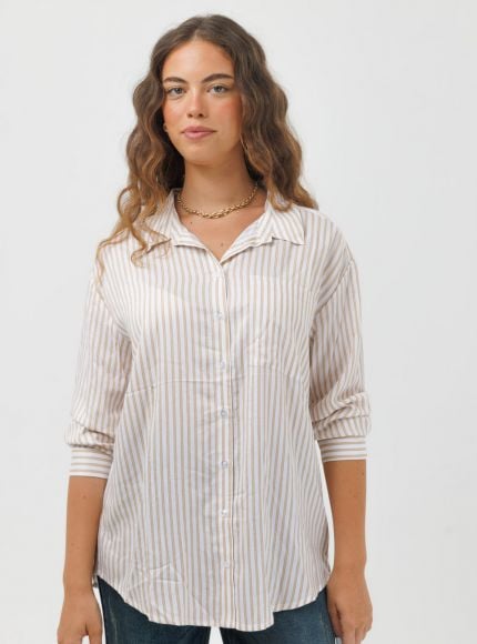 JUMP & ONOT,199.9000,חולצת דפוס פסים מכופתרת פרומו,{quantity_and_stock_status}