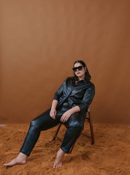 JUMP & ONOT,329.9000,חולצה מכופתרת דמוי עור,{quantity_and_stock_status}